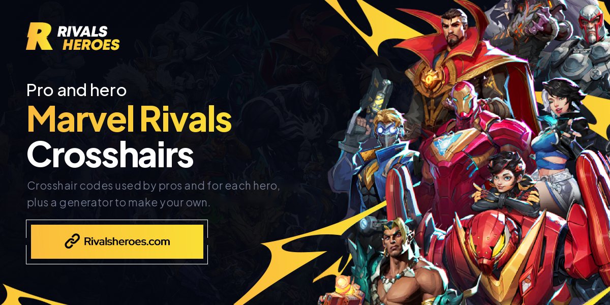 Aimbot Marvel Rivals Crosshair Code: Settings & Import